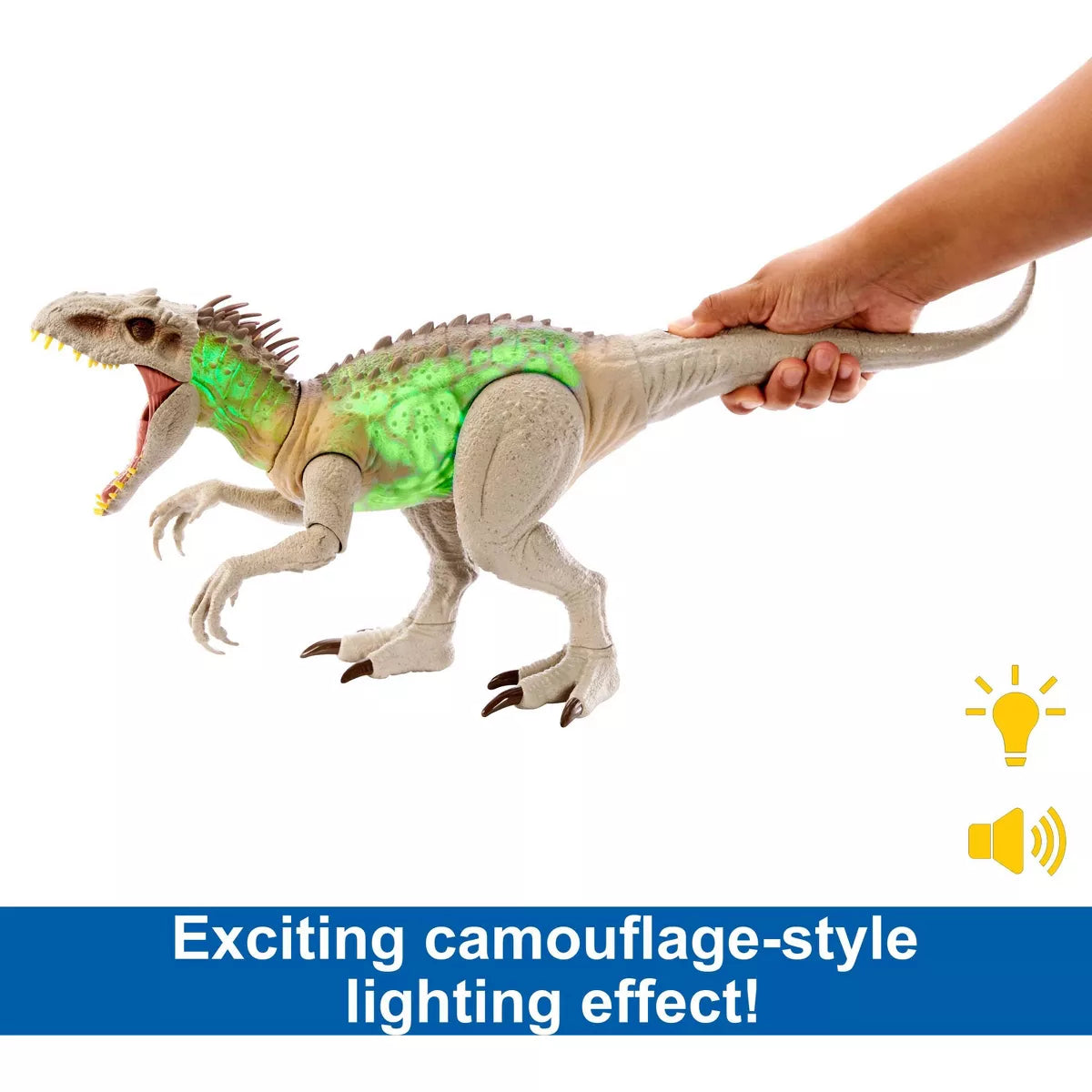 Jurassic World Dino Trackers Camouflage 'N Battle Indominus Rex Action Figure