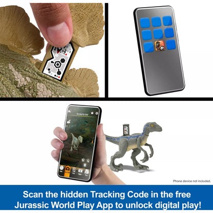 Jurassic World Tyrannosaurus Rex Off-Road Tracker Pack: Action Figure Playset, Ages 4+, 11 Pieces