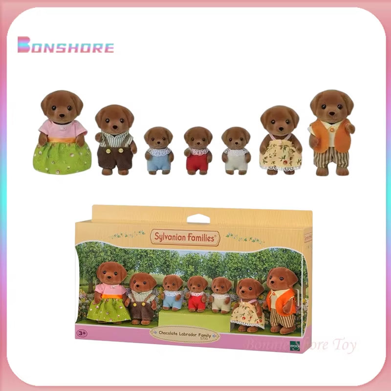 In Stock 2024 New  Anime Action Figures Ternurines Sylvanian Familiy Children Toy Collection Kid Birthday Gift